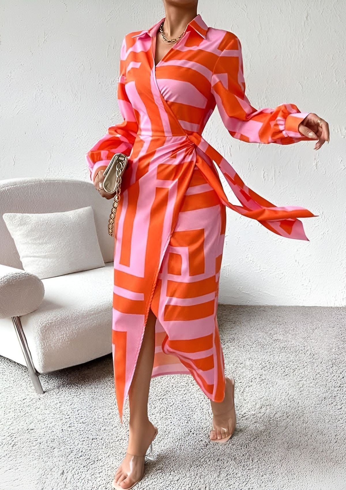Novia | Stylish Graphic Dress
