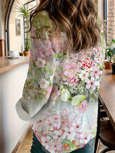 Mireya - Whimsical Bloom Shirt